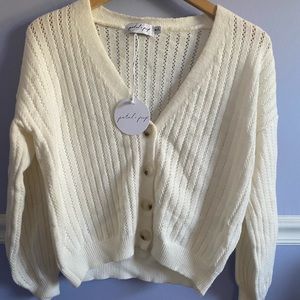 Petal and pup cardigan. Never worn.